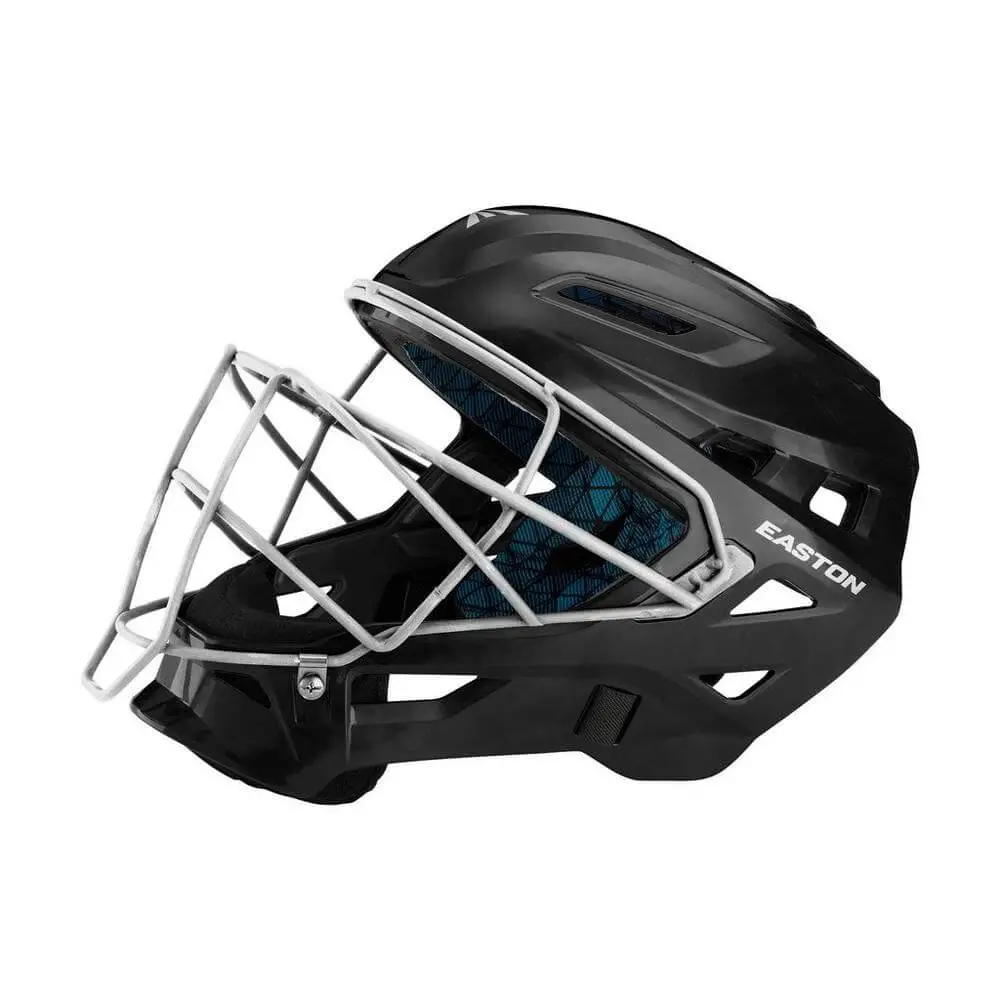 easton gametime youth catchers helmet in black