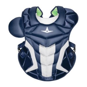 all star axis chest protector in navy blue