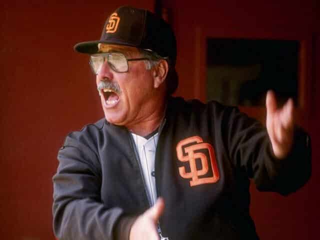 Padres Manager Jack McKeon 1980s