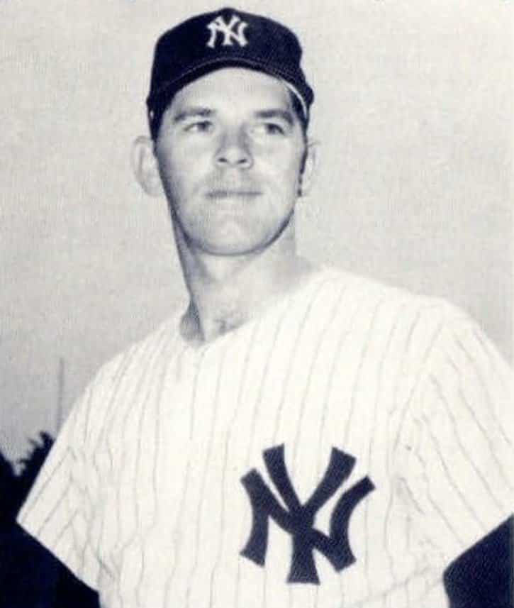 Billy Bryan, catcher, with the New York Yankees