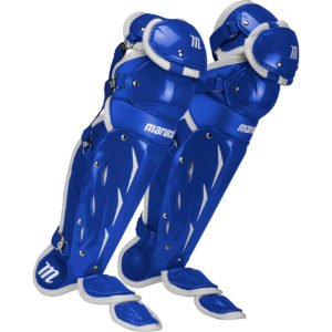 marucci leg guards in blue