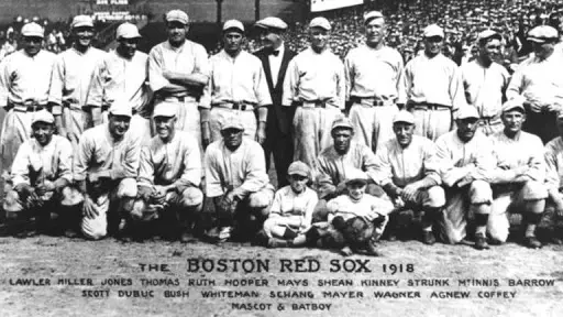 1918 boston red sox world series team
