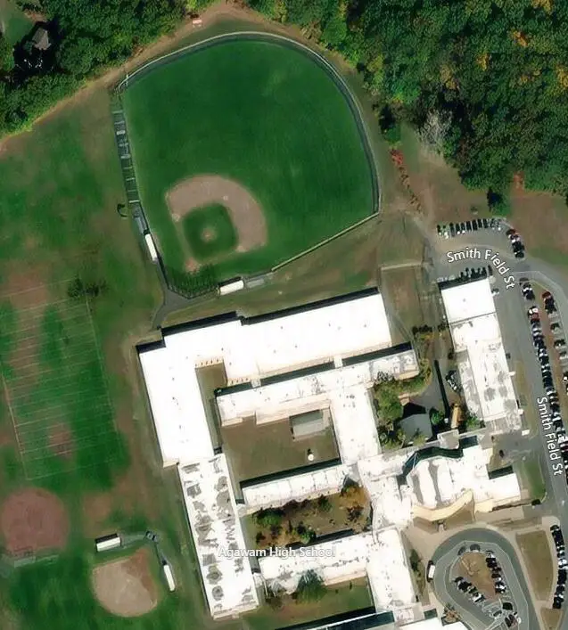 Agawam high school Massachusetts baseball field