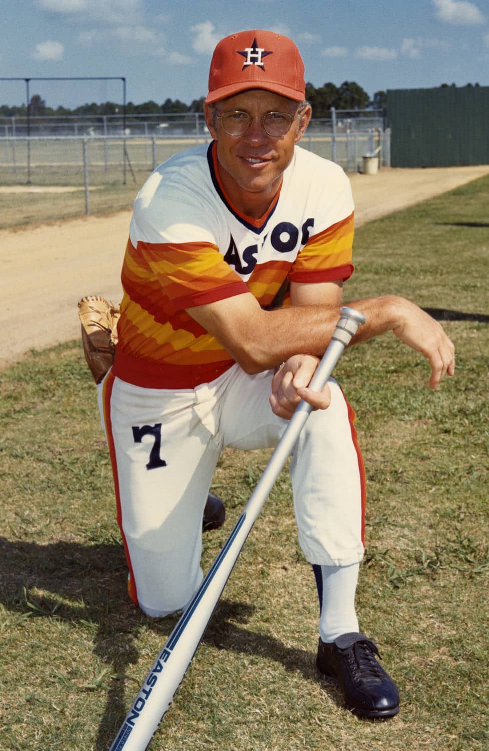 Bill Virdon manager of the Houston Astros