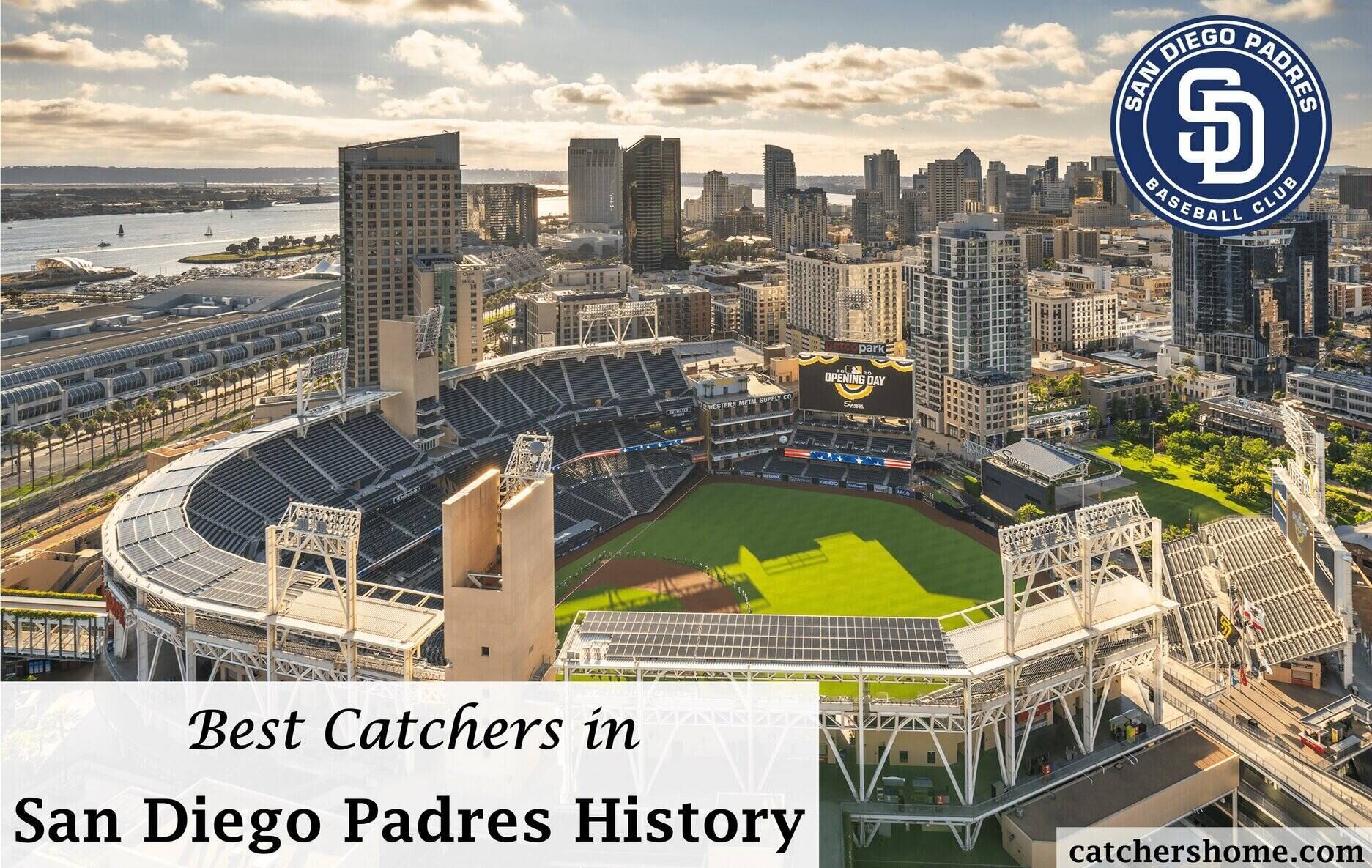 Best San Diego Padres in Team History - all time list - view of Petco Park in San Diego California