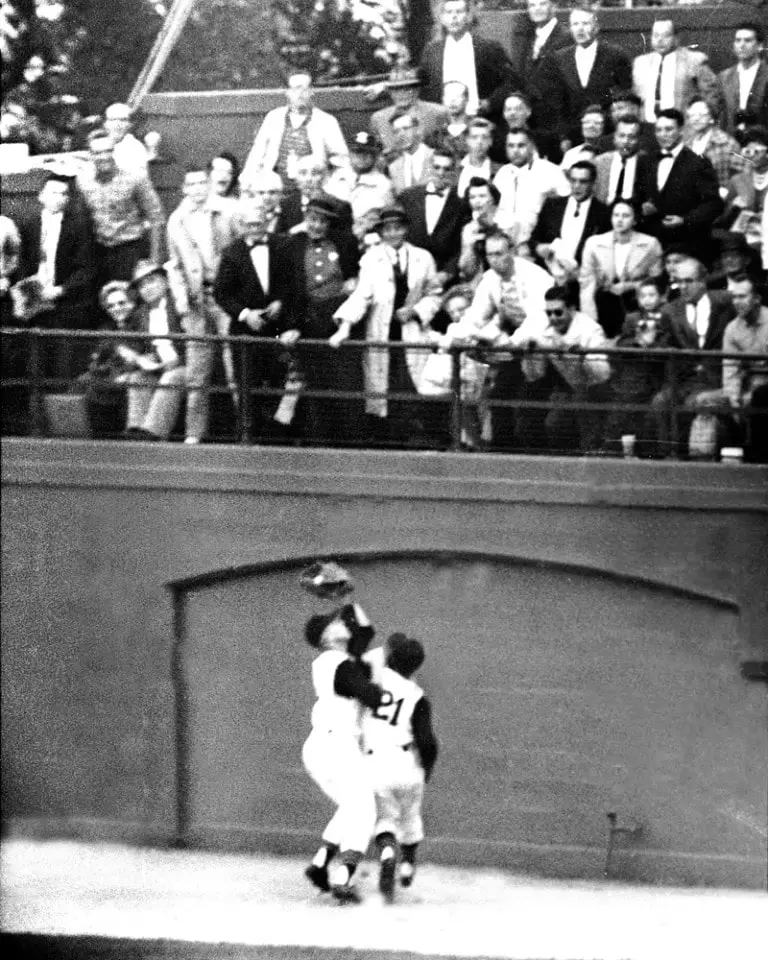 Bill Virdon's catch in game 1 of the 1960 world series
