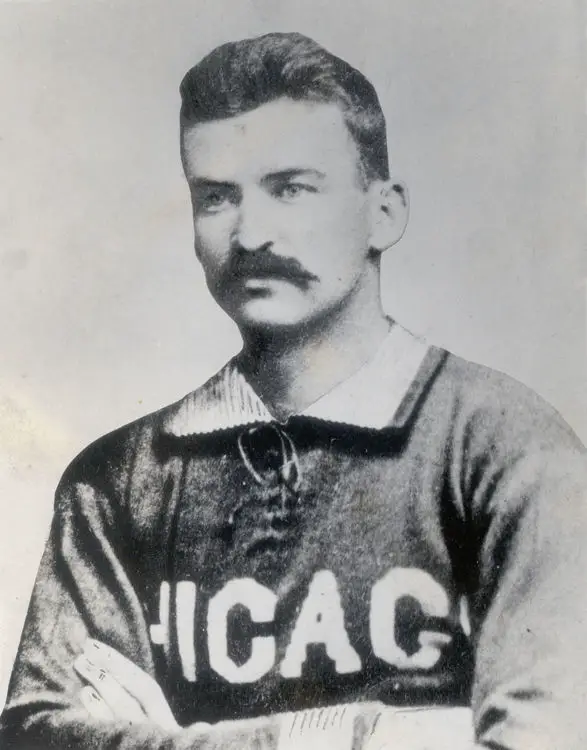 Mike "King" Kelly when with the Chicago White Stockings (Cubs)