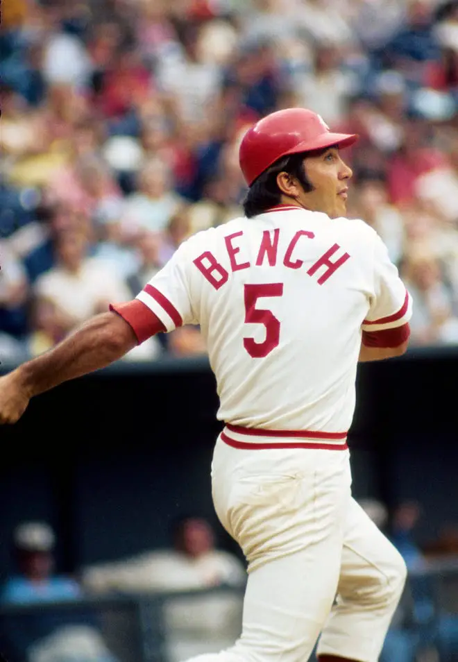 johnny bench hitting catchers with 1,000 rbis