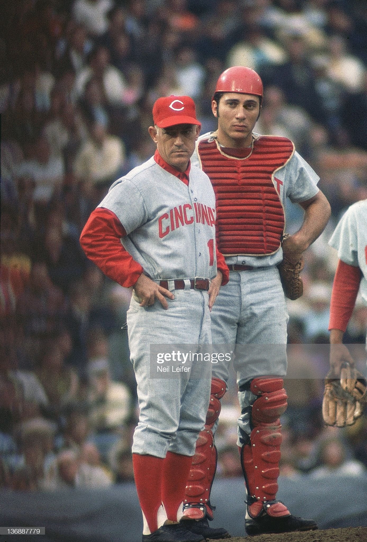 Sparky Anderson Johnny Bench