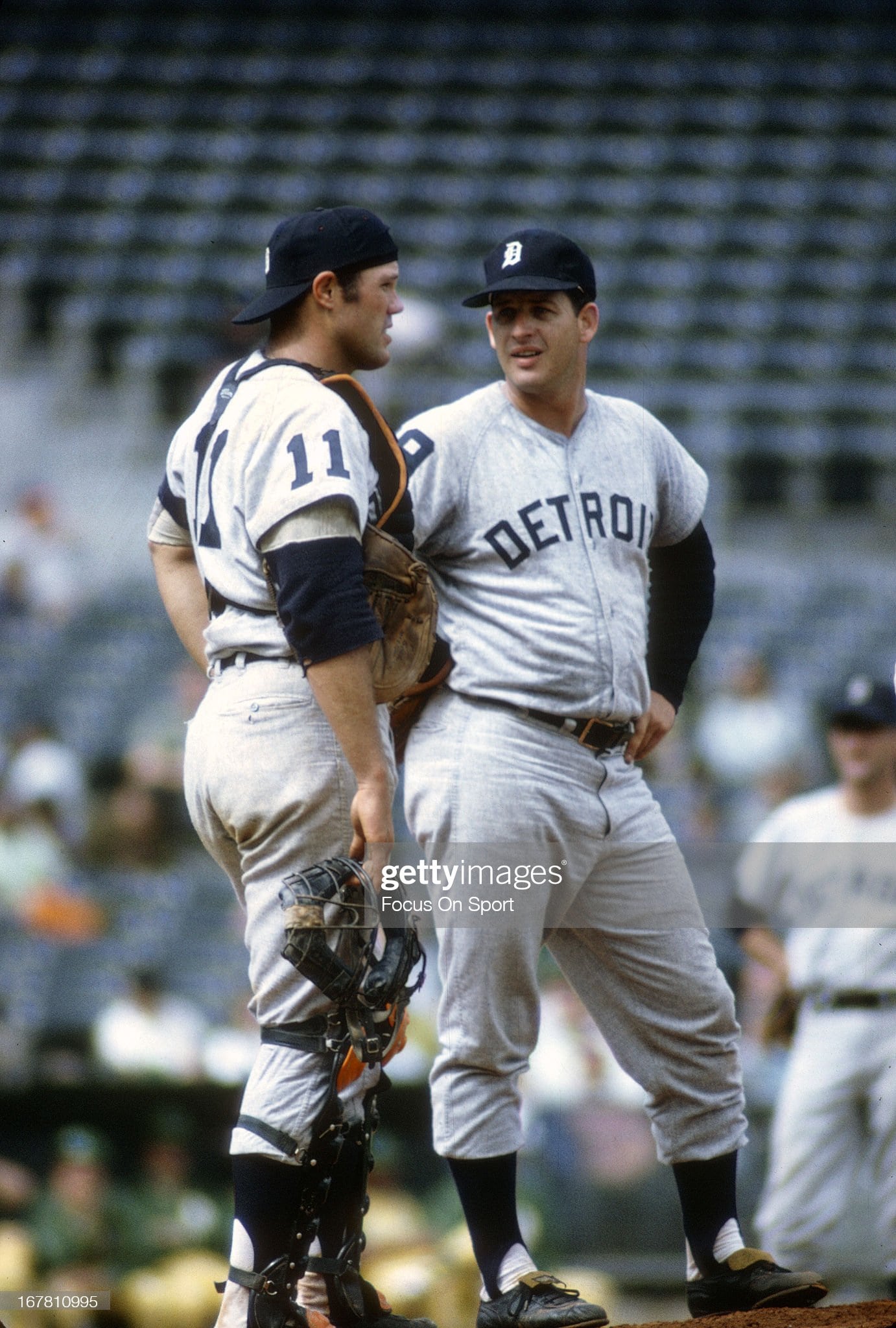 Bill Freehan and Mickey Lolich