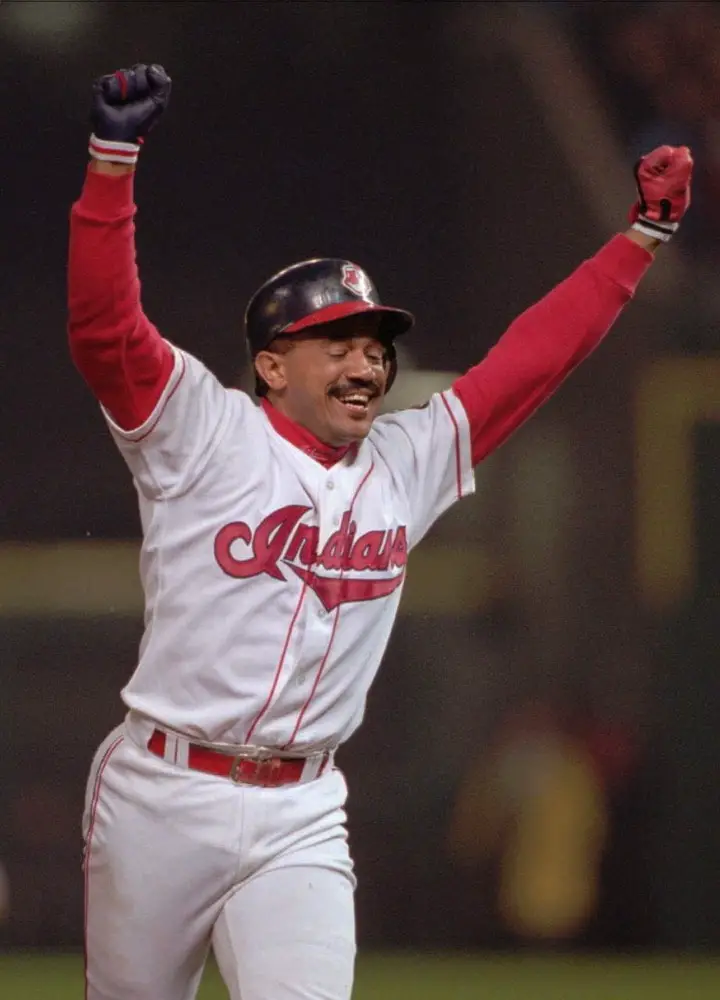 tony pena indians home run