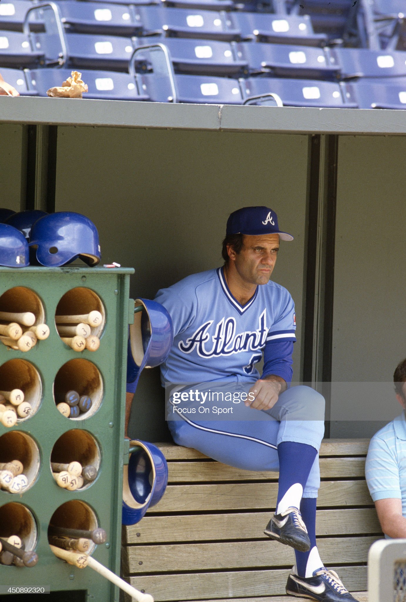 Joe Torre while Braves manager