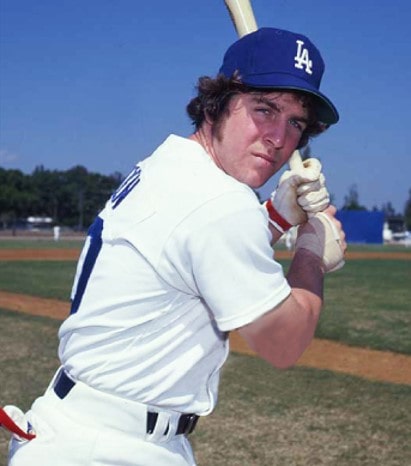 Gulden with the LA Dodgers