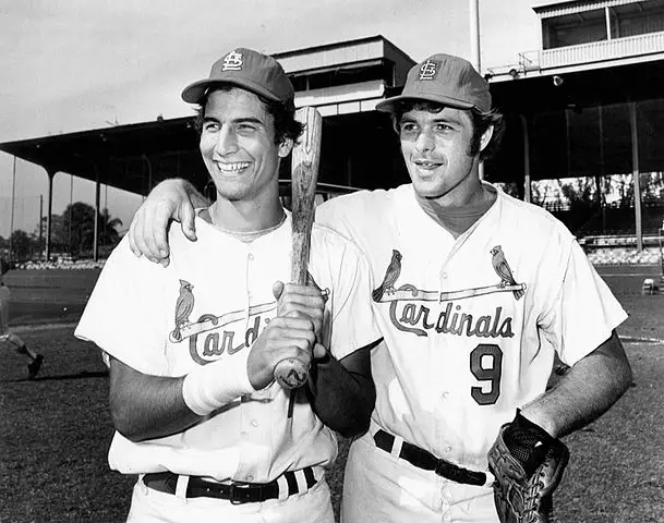 Marc Hill and Keith Hernandez