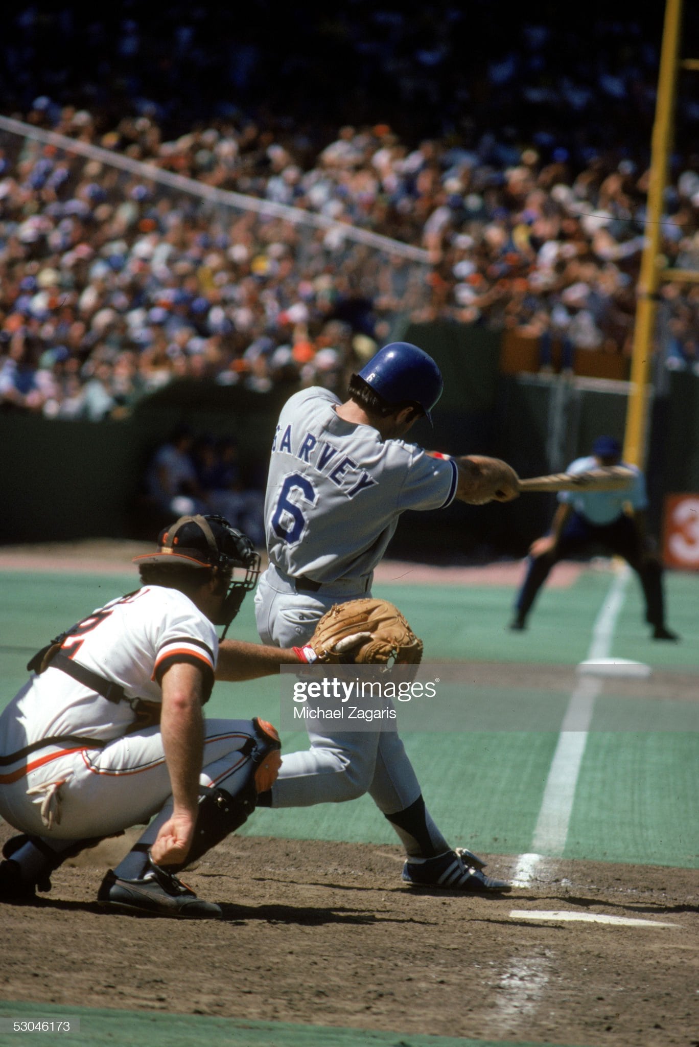 Marc Hill and Steve Garvey