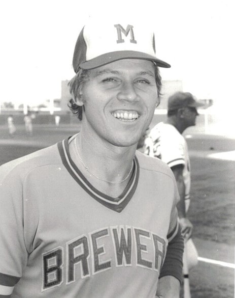 art kusnyer with the milwaukee brewers